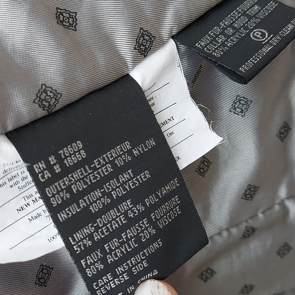 Gorgeous Metropolis Faux Fur Mock Neck Cuffed  Warm Jacket - very Good condition - Picture 10 of 13